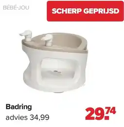Baby-Dump Bébé-Jou Badring aanbieding