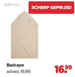 Baby-Dump BÉBÉ-JOU Badcape aanbieding