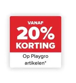 Baby-Dump Playgro aanbieding