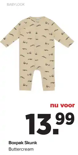 Baby-Dump Babylook boxpak skunk buttercream aanbieding