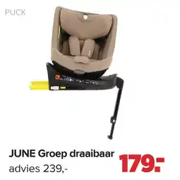 Baby-Dump JUNE Groep draaibaar aanbieding