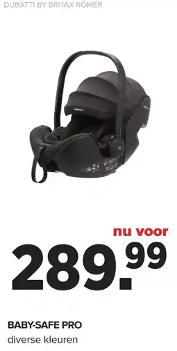 Baby-Dump dubatti by britax römer baby-safe pro aanbieding