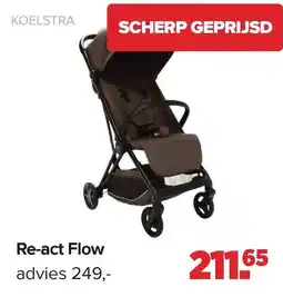 Baby-Dump KOELSTRA Re-act Flow aanbieding