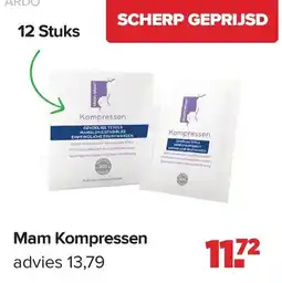 Baby-Dump Mam kompressen aanbieding