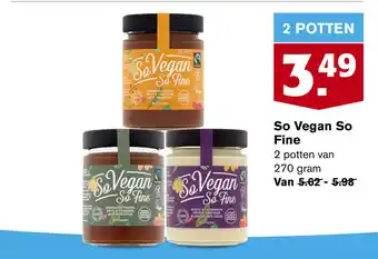 Hoogvliet So Vegan So Fine aanbieding