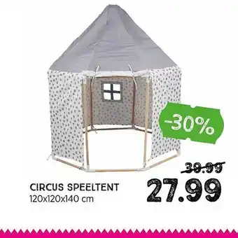 Xenos Circus speeltent Xenos aanbieding