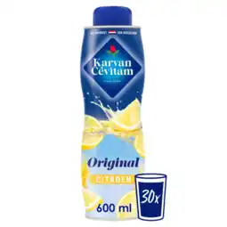 Albert Heijn Karvan Cévitam Original citroen siroop aanbieding