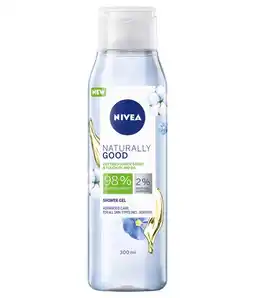 Albert Heijn NIVEA Naturally good cotton flower aanbieding