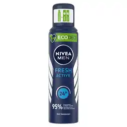 Albert Heijn NIVEA Ecodeo fresh active deodorant aanbieding