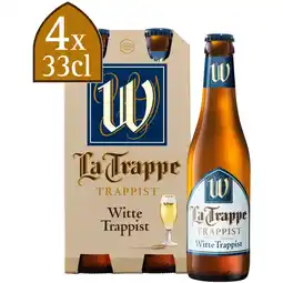 Albert Heijn La Trappe Witte trappist 4-pack aanbieding