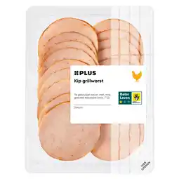 PLUS PLUS Kipgrillworst aanbieding