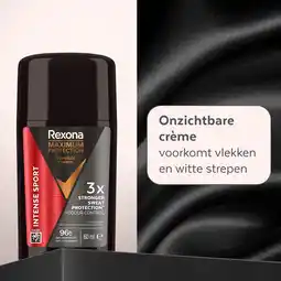 Kruidvat Rexona Maximum Protection Intense Sport Antitranspirant Deodorant Stick aanbieding