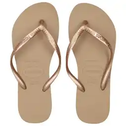 Foot Locker Havaianas Slim Slippers en Sandalen Dames - Roze - Maat 35/36 - Plastic aanbieding