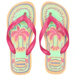 Foot Locker Havaianas Top Summer Vibes Slippers en Sandalen Dames - Roze - Maat 33/34 - Plastic aanbieding