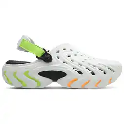 Foot Locker Crocs Echo Slippers en Sandalen Heren - Grijs - Maat 41-42 - Rubber aanbieding