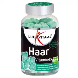 Holland & Barrett 2+3 gratis | Lucovitaal Haar Vitamines Bosbes - 60 gummies aanbieding