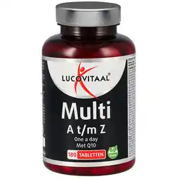 Holland & Barrett 2+3 gratis | Lucovitaal Multi A t/m Z - 180 tabletten aanbieding