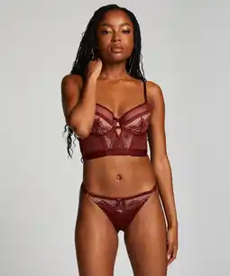 Hunkemoller Hunkemöller String Malika Rood aanbieding