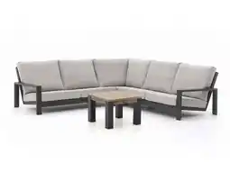 Kees Smit + 10% kassakorting | Bellagio Vezzano/ROUGH-X hoek loungeset 4-delig 5-zits aanbieding