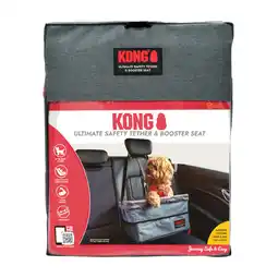 Zooplus KONG Ultieme Boostersitz & Veiligheidsgordel 44x35x7cm Hond aanbieding