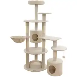 Zooplus Kerbl Pet krabpaal Annika, beige 104x59x164cm kat aanbieding