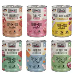 Zooplus MAC's Cat Kattenvoer Probeerpakket - 6 x 400 g Mix (6 Soorten) aanbieding
