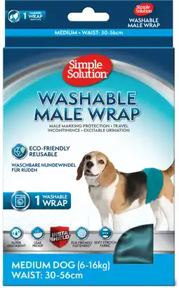 Zooplus Maat M, 1 Stuk Simple Solution Wasbare Hondenluier aanbieding