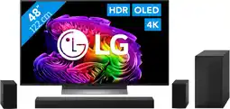 Coolblue LG OLED 48 G6 (2026) + LG DS60TR aanbieding