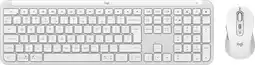 Coolblue Logitech MK950 Signature Slim Draadloze Toetsenbord en Muis Combo Qwerty Wit aanbieding