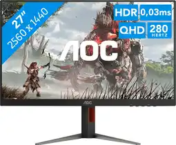 Coolblue AOC AGON G4 Q27G4ZD QD-OLED aanbieding