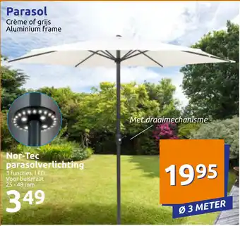 Action Parasol aanbieding