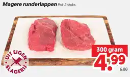 Dekamarkt Magere runderlappen aanbieding