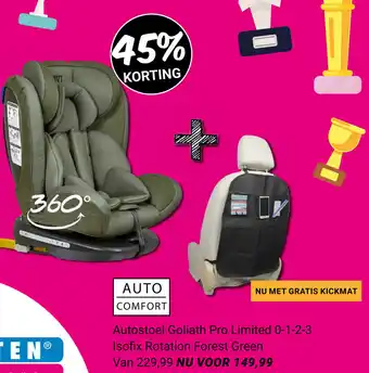 Van Asten BabySuperstore Autostoel Goliath Pro Limited 0-1-2-3 aanbieding