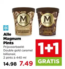 PLUS Alle magnum pints aanbieding