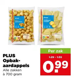 PLUS Plus opbak-aardappels aanbieding