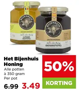 PLUS Het Bijenhuis Honing aanbieding