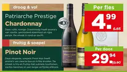 PLUS Patriarche Prestige Chardonnay aanbieding