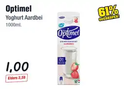 Budget Food Optimel Yoghurt Aardbei aanbieding
