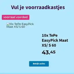 Plein.nl TePe EasyPick aanbieding