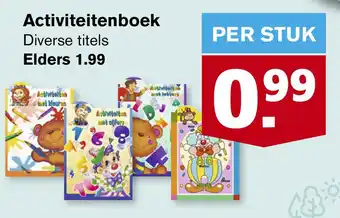 Hoogvliet Activiteitenboek aanbieding