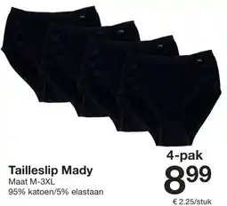 Zeeman Tailleslip Mady aanbieding