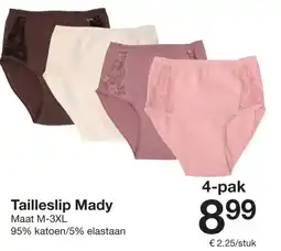 Zeeman Tailleslip Mady aanbieding