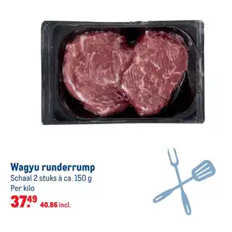 Makro Wagyu runderrump aanbieding