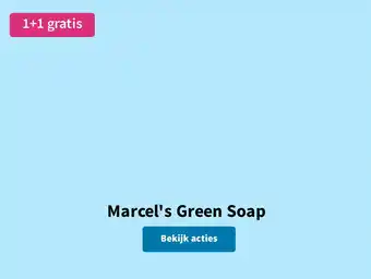 Plein.nl Marcel's Green Soap aanbieding