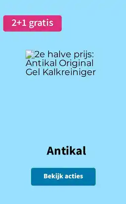 Plein.nl Antikal Original Gel Kalkreiniger aanbieding