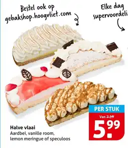 Hoogvliet Halve Vlaai aanbieding