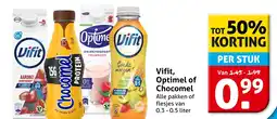 Hoogvliet Alle Vifit, Optime of Chocomel aanbieding