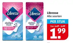 Hoogvliet Alle Libresse dailies fresh aanbieding