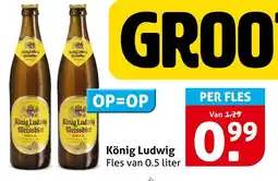 Hoogvliet König Ludwig Weissbier aanbieding