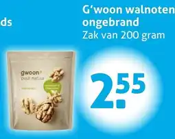 Hoogvliet G'woon walnoten ongebrand aanbieding